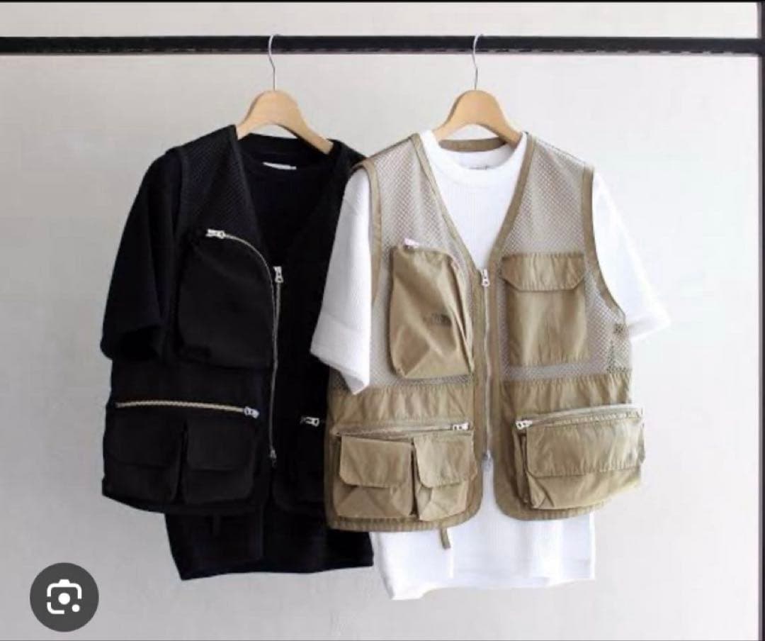 ノースフェイスパープルレーベル　メッシュベスト　Mサイズ