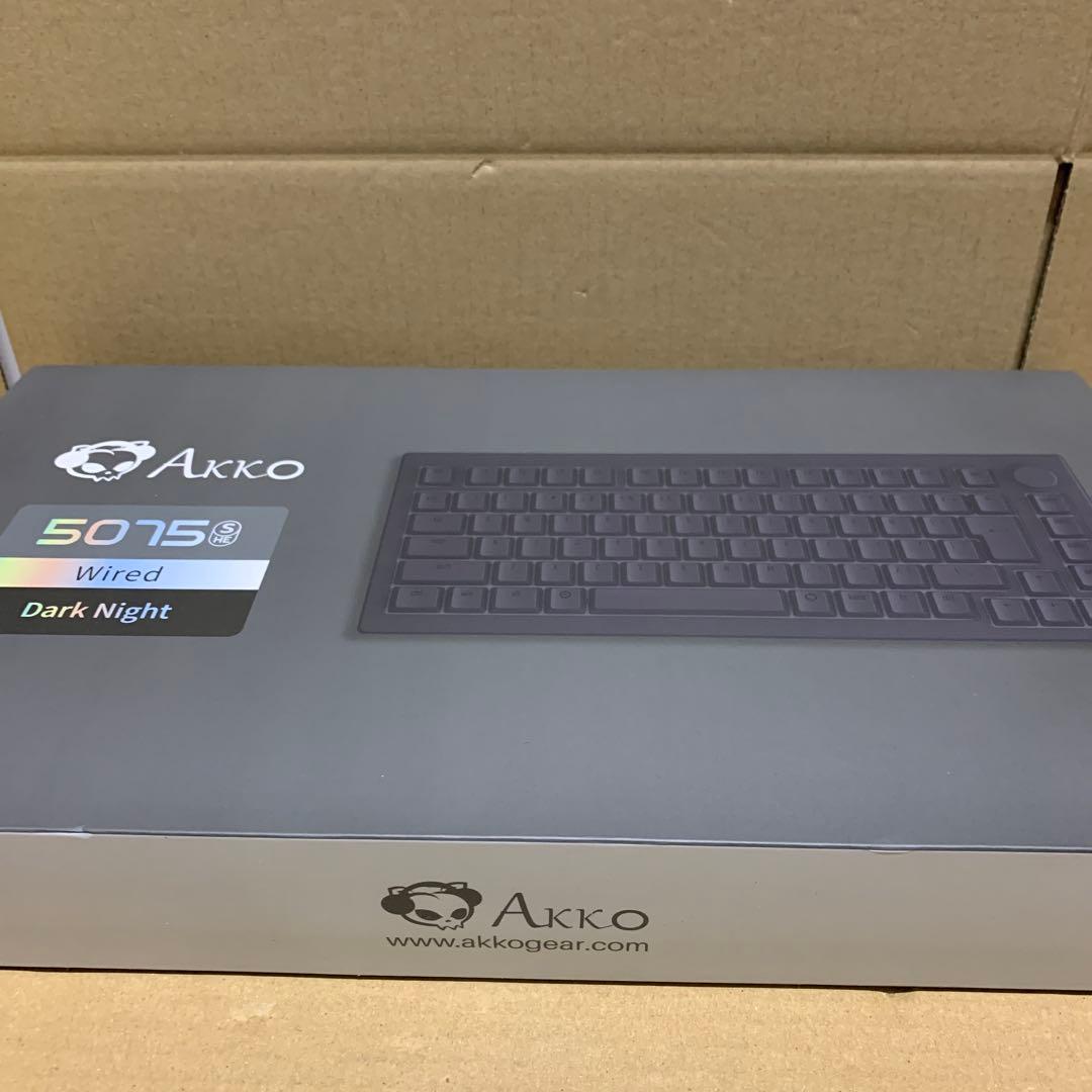 Akko ラピッドトリガー 8000Hz ゲーミングキーボード 5075S