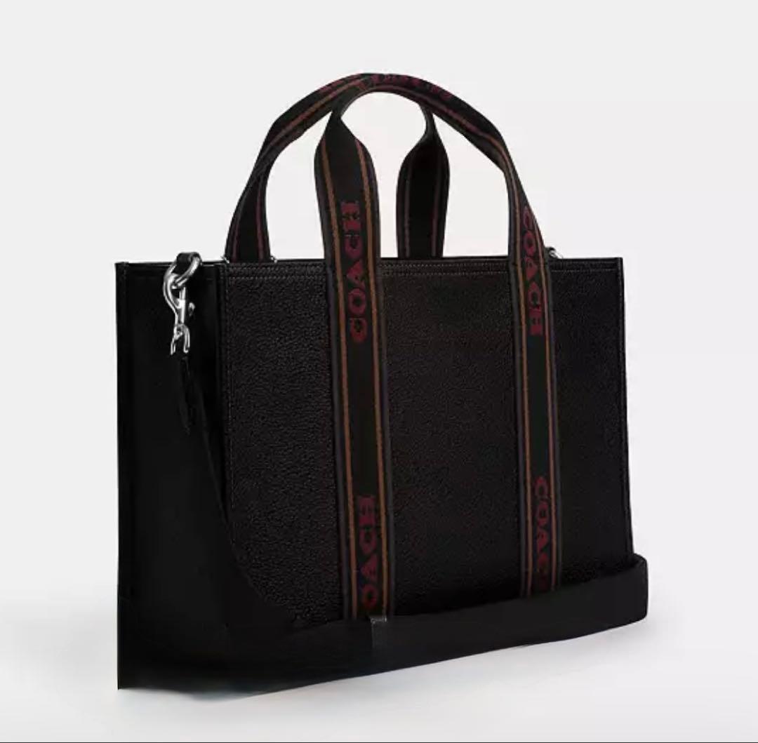 COACH ブラック トートバッグ