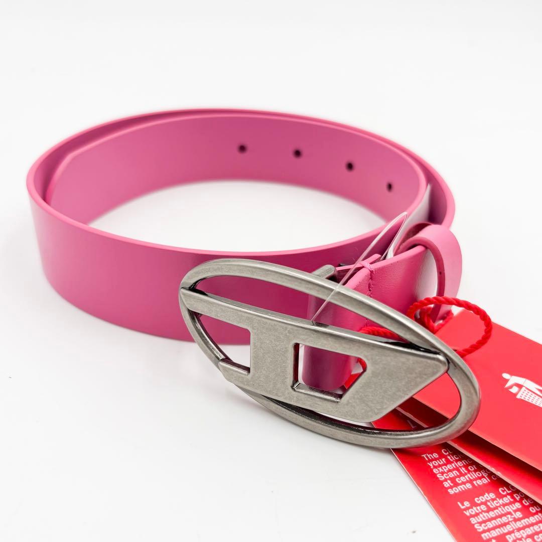 新品未使用✨ディーゼル　DIESEL ベルト　サンチュール 1DR ピンク