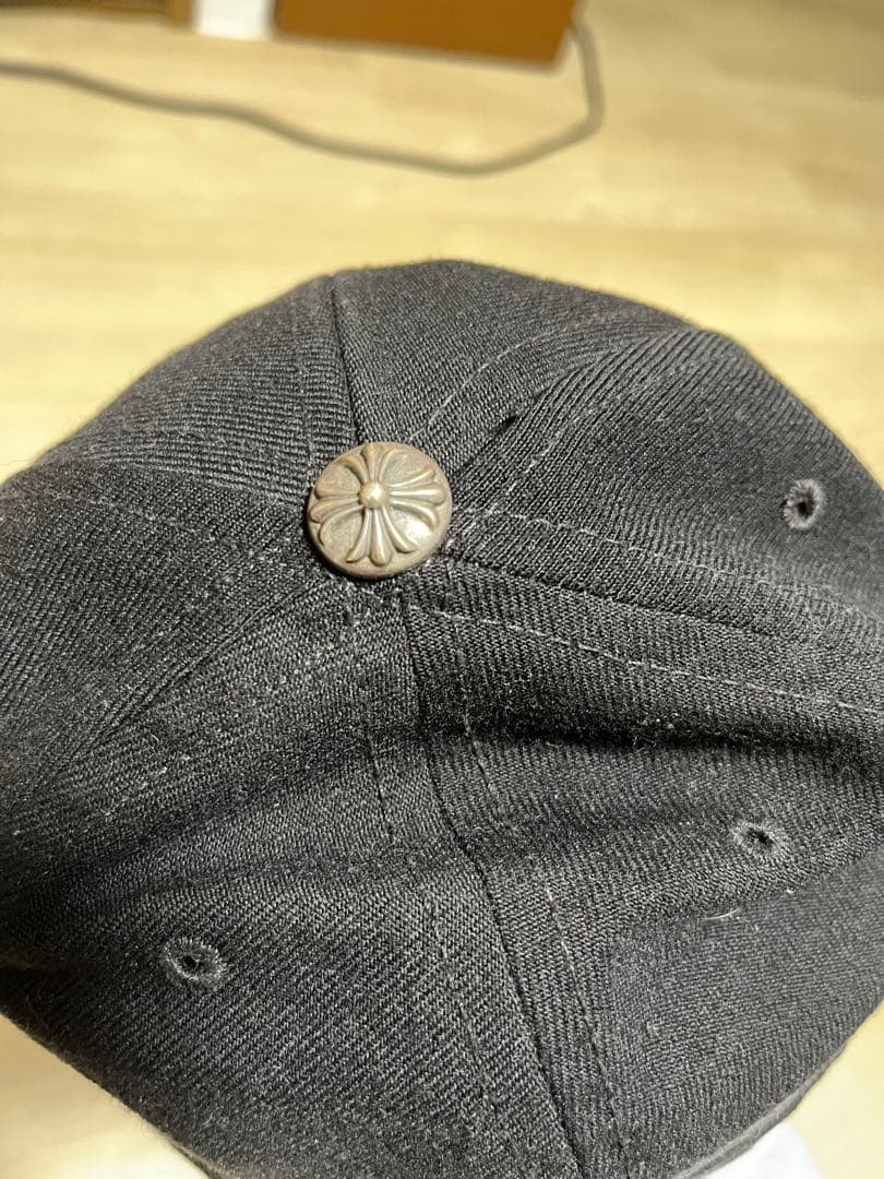 CHROME HEARTS 黒刺繍　 ホースシューステッチデニムキャップ付属なし