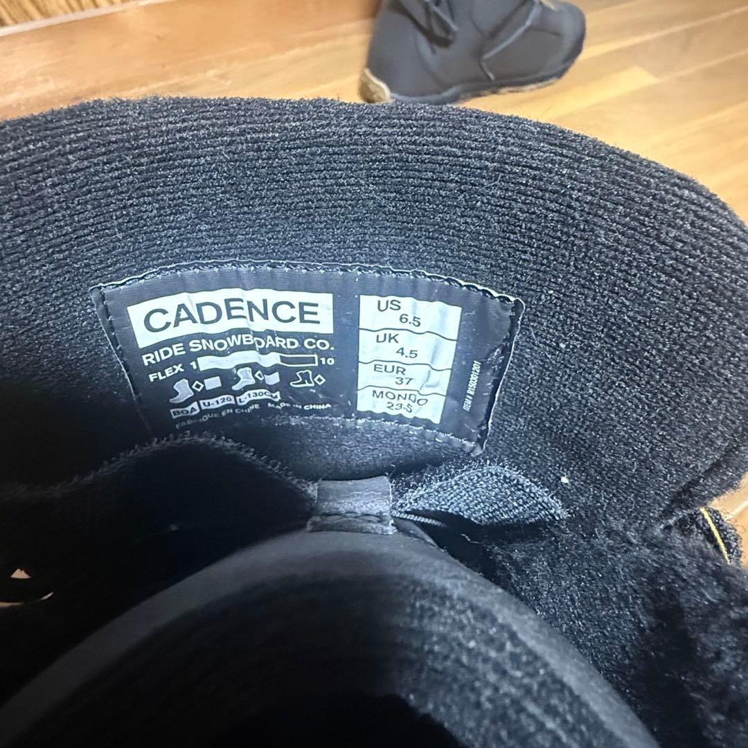 Ride CADENCE 女性用 スノーボードブーツ 23.5cm ダブルボア