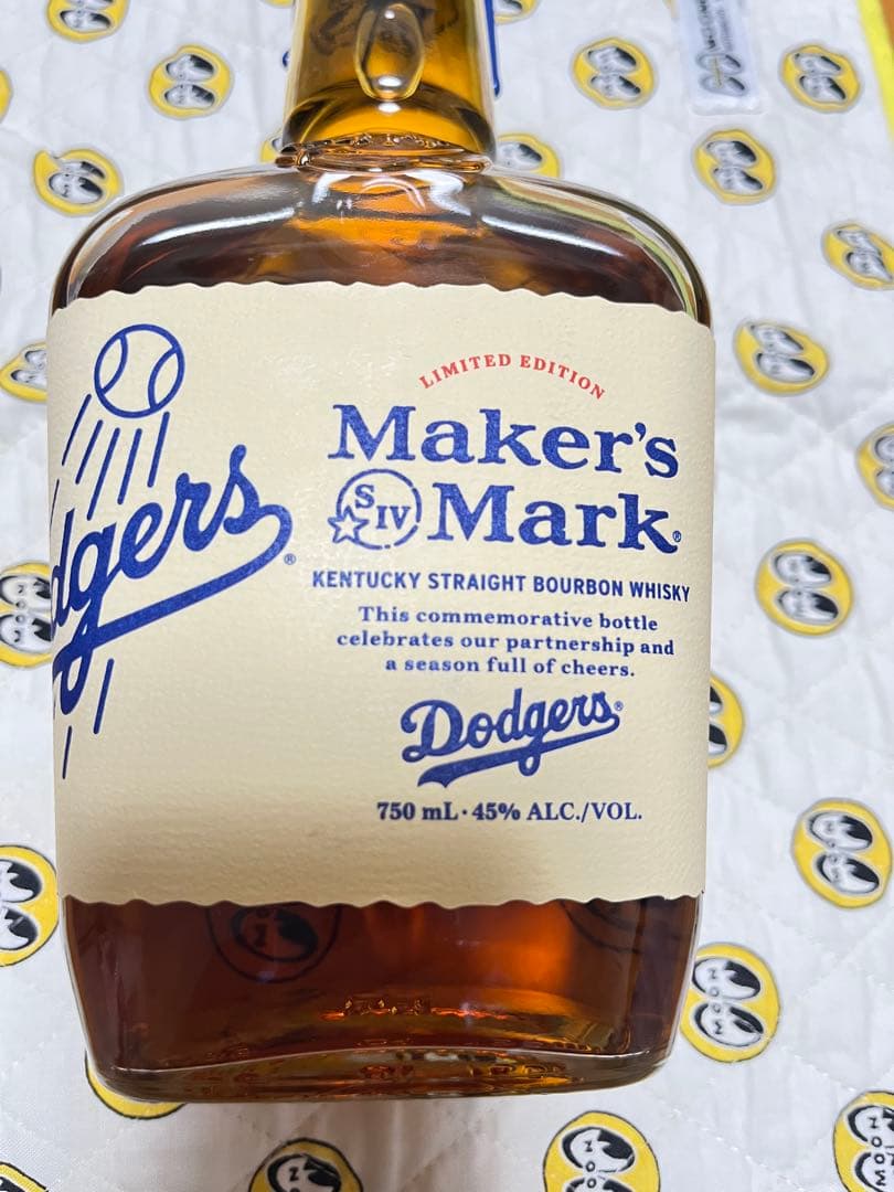Maker's Mark ドジャース 限定ウイスキー 日本未発売