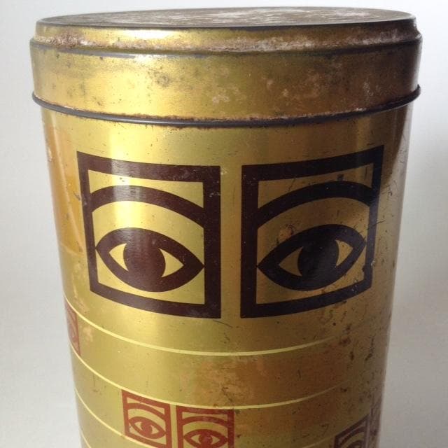ビンテージOgonＣacaoオーレエクセル ココア缶