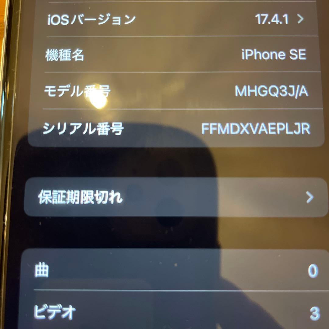 iPhone SE 本体　64GB