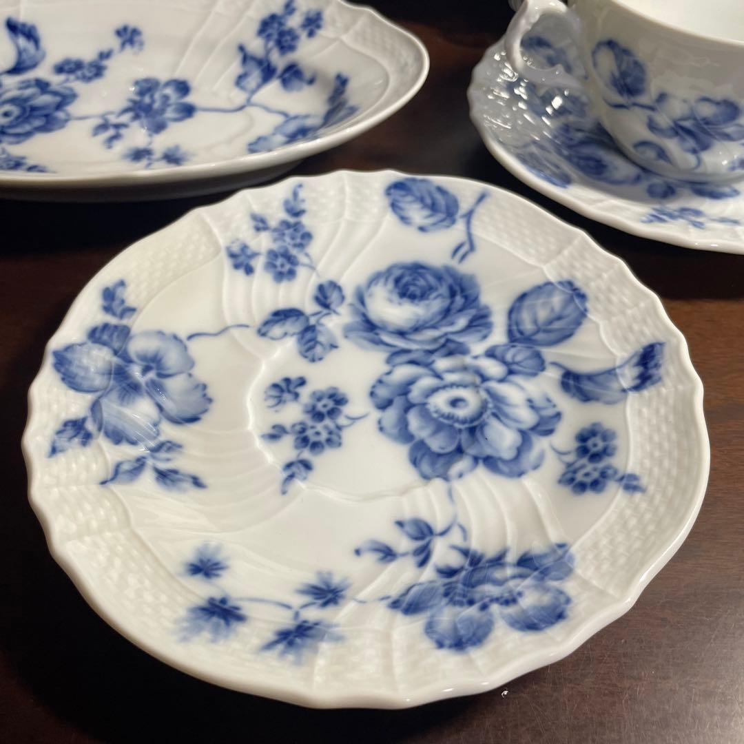 お値下げ中！リチャードジノリ　ベッキオ　ローズブルー　6点セット