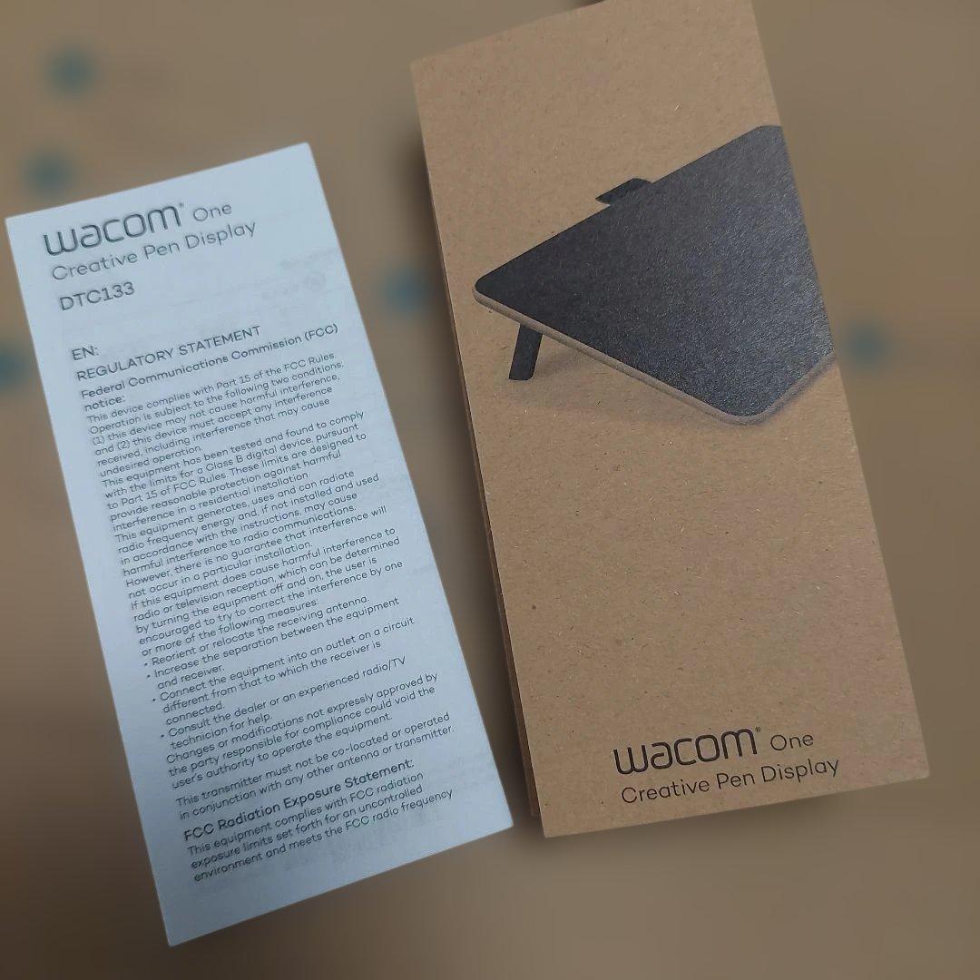 Wacom One 液晶ペンタブレット 13.3型