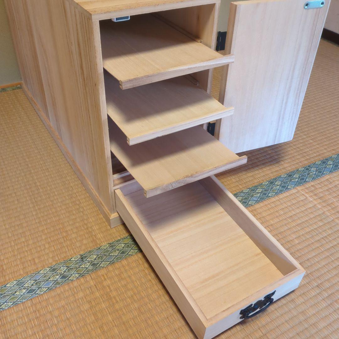 掛け軸収納 桐箪笥　掛軸　家具