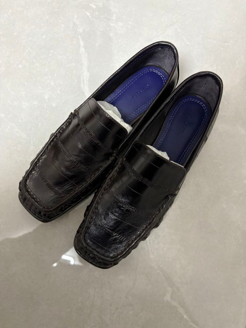 TODAYFUL Squaretoe Gather Loafers 36 新品