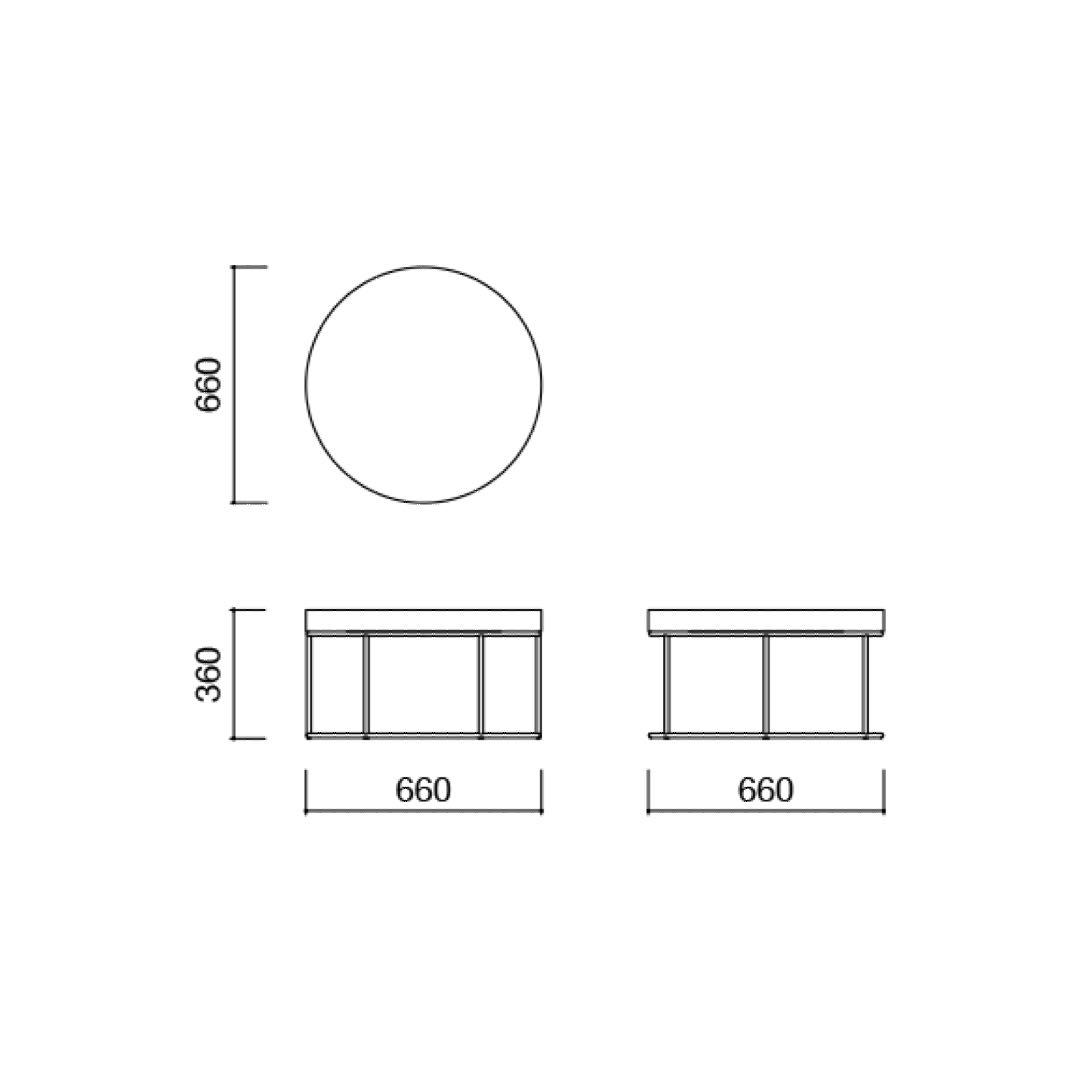 センターテーブル・ローテーブル IDEE DIVANCO LOW TABLE OAK
