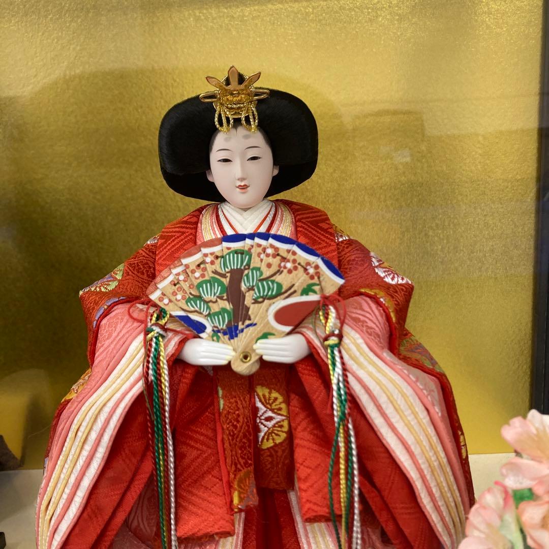 ひな人形立ち雛ケース