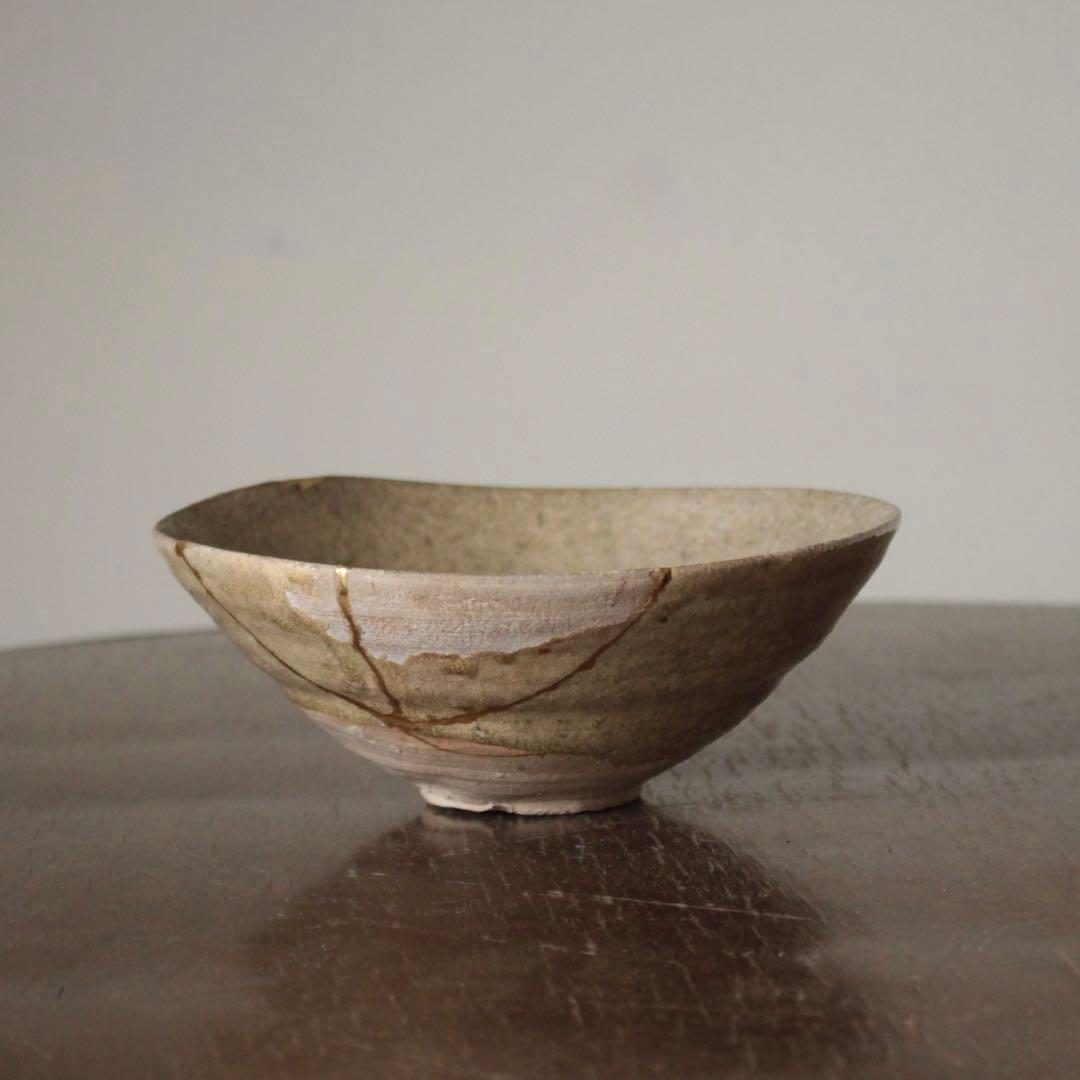 古瀬戸 茶碗 室町時代 茶道具 古美術 茶道具 古道具 アンティーク