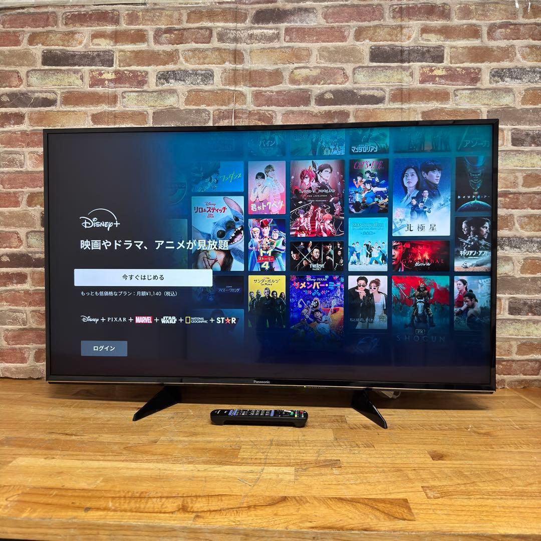 パナソニック 49V型 4K 液晶テレビ VIERA TH-49EX600