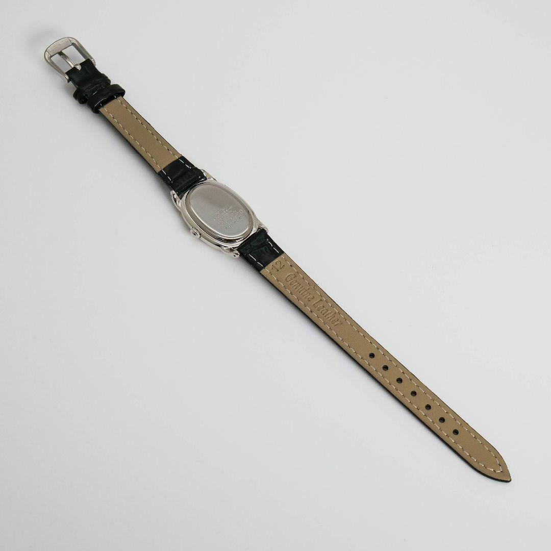 稼働 SEIKO NOIE 腕時計 オーバル 新品レザー レディース 1759