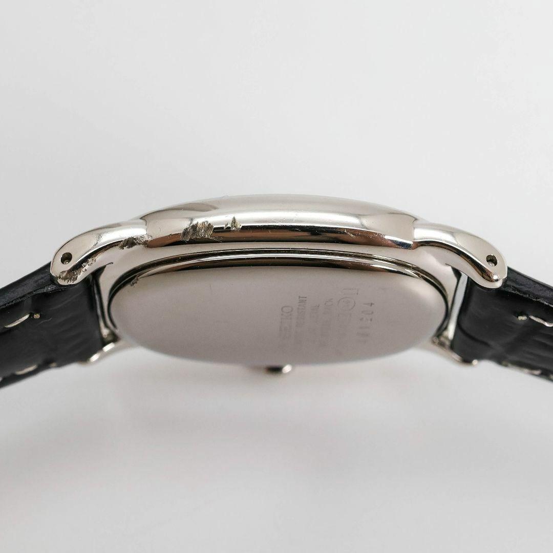 稼働 SEIKO NOIE 腕時計 オーバル 新品レザー レディース 1759