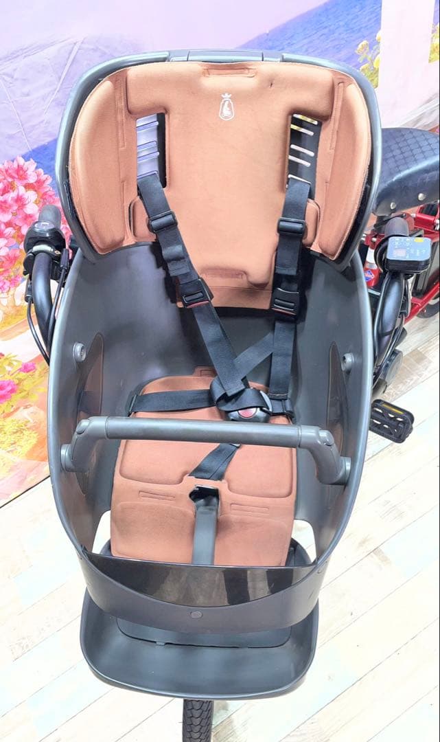 超人気！BIKKE ビッケ13AH！⭐️ブリヂストン子供乗せ電動自転車Y3417