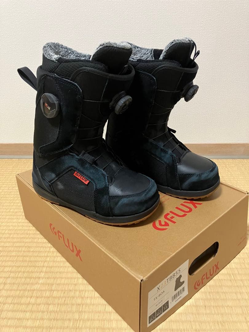 FLUX TX-BOA スノーボードブーツ ブラック JP 25.5