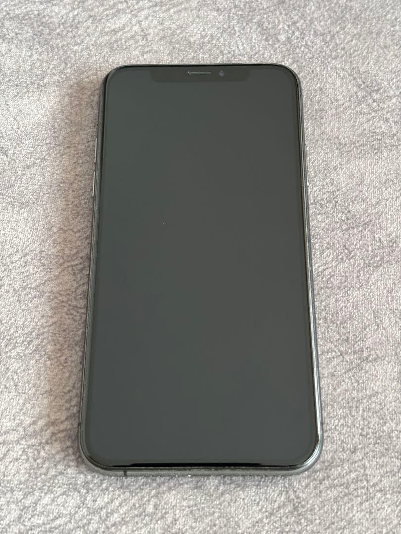 美品iPhone xs スペースグレー256GB SIMフリー最大容量100%