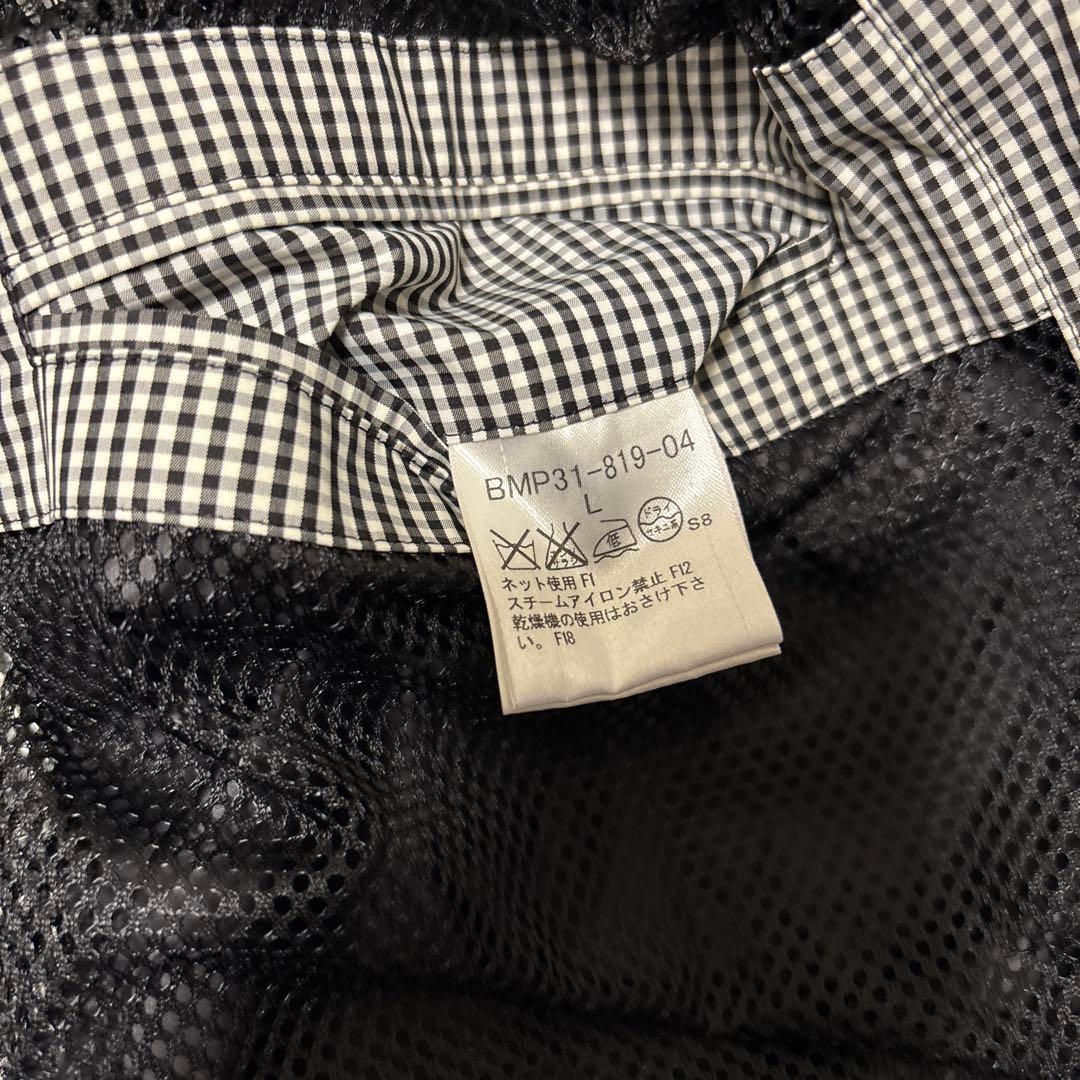BURBERRY BLACK LABEL チェック柄ナイロンジャケット L