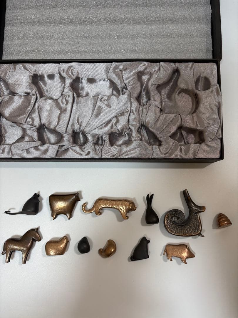 【美品】大寺幸八郎商店 おおてら ミニ干支 十二支セット 箱入り