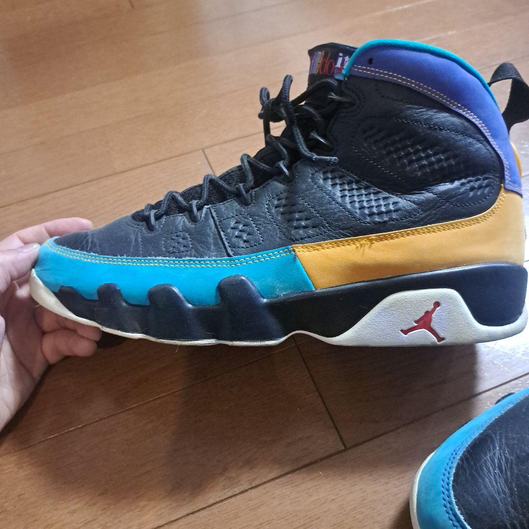 Air Jordan 9 ブラック/ブルー/レッド/イエロー