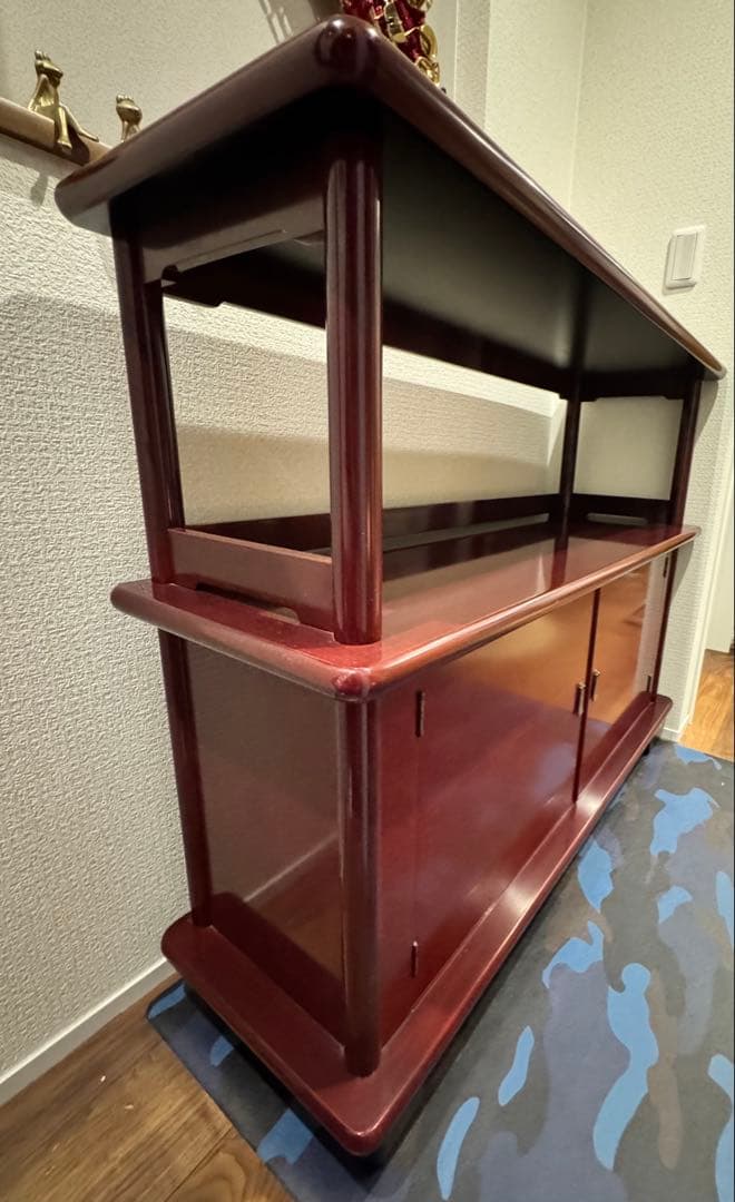 MORISHIGE/モリシゲ　飾棚 漆塗り キャビネット ボード カウンター