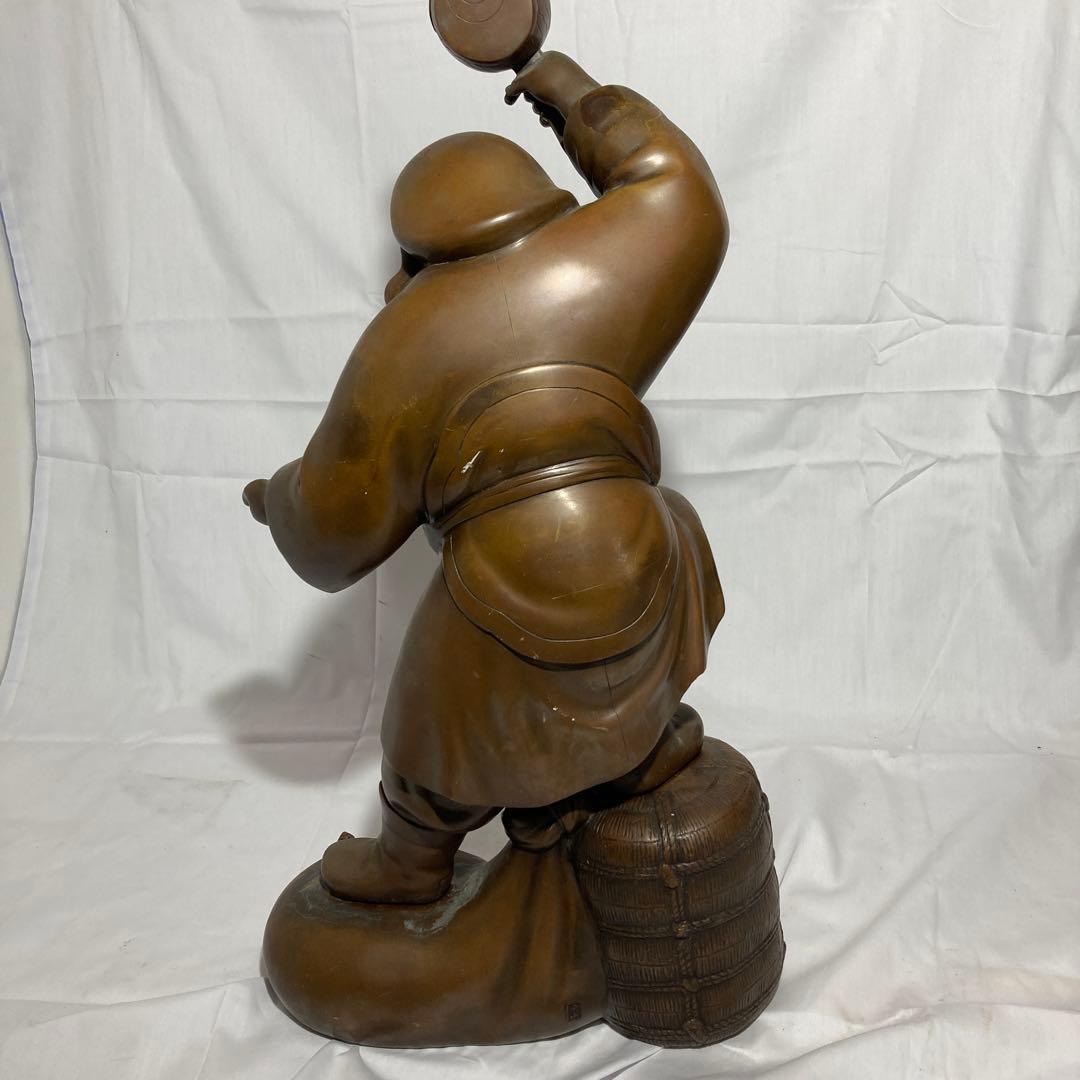 大黒天　開運　風水置物　古美術　縁起物　18.3kg
