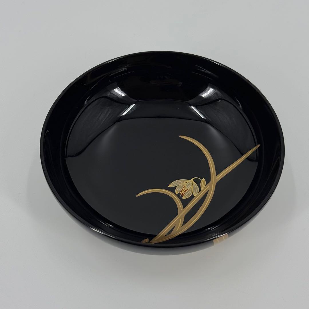 象彦 五清 吸物椀 五客セット 漆器 蒔絵 金彩 木製 高級 松竹梅蘭菊