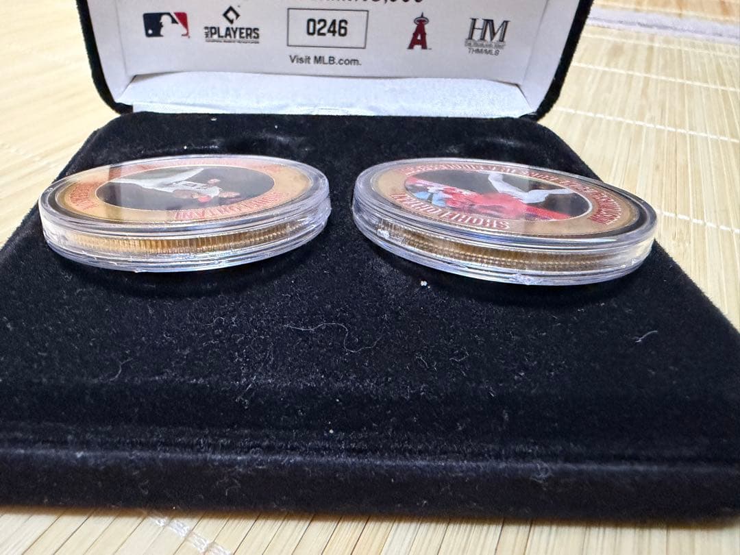 大谷翔平　2022年 投打 ダブル規定 到達記念 ダブルゴールド　限定