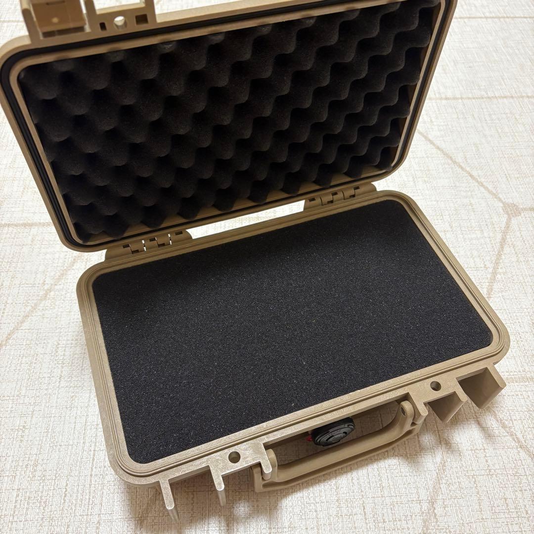 【フォーム付き】PELICAN 1170 デザートタン ペリカンケース