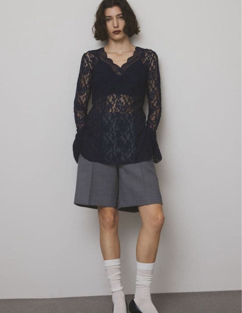 正規品COMBINATION LACE TOP　AMERI vintage
