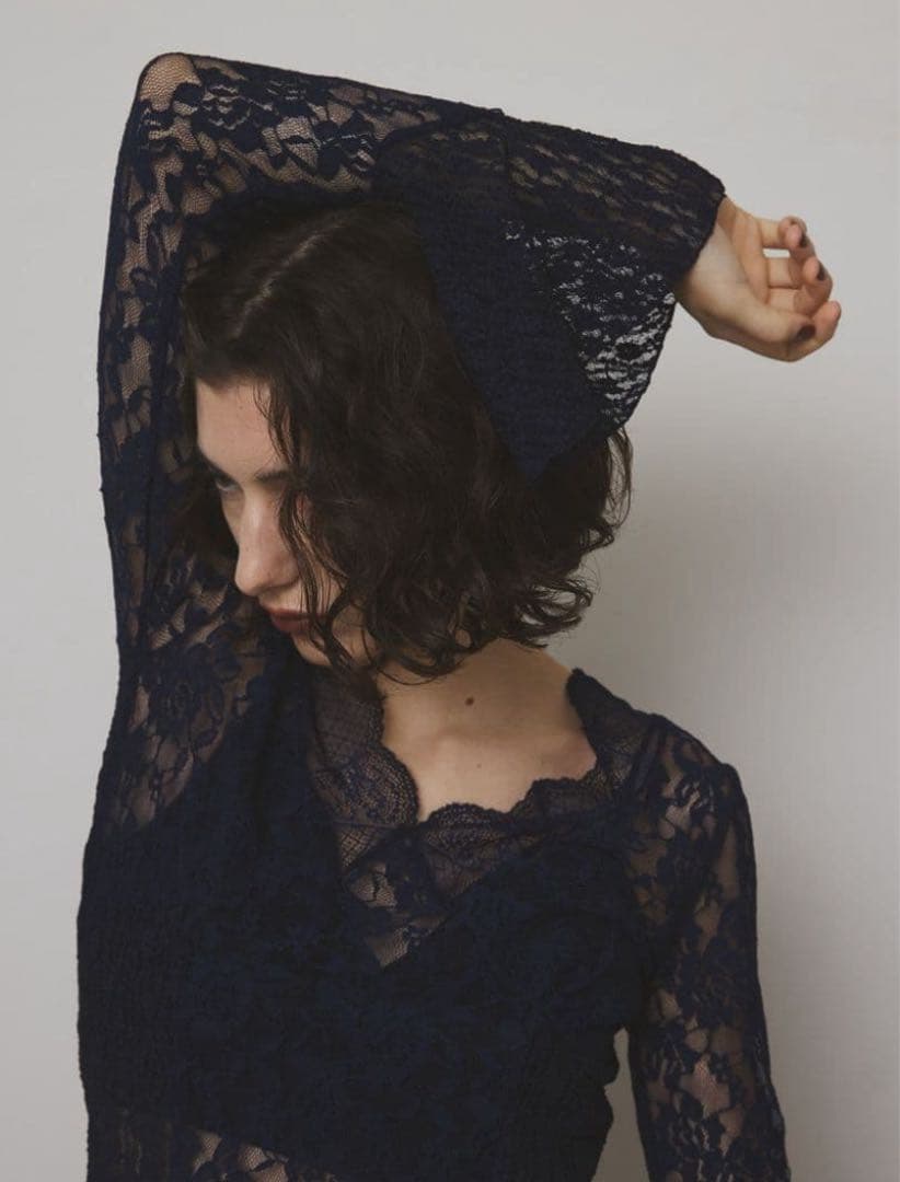 正規品COMBINATION LACE TOP　AMERI vintage