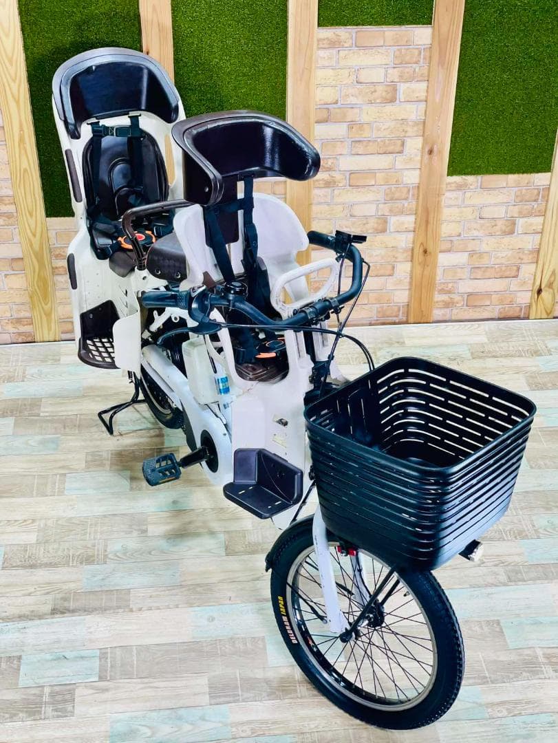 愛知静岡配送可 王様 ホワイト ギュットアニーズ電動アシスト自転車 H1537