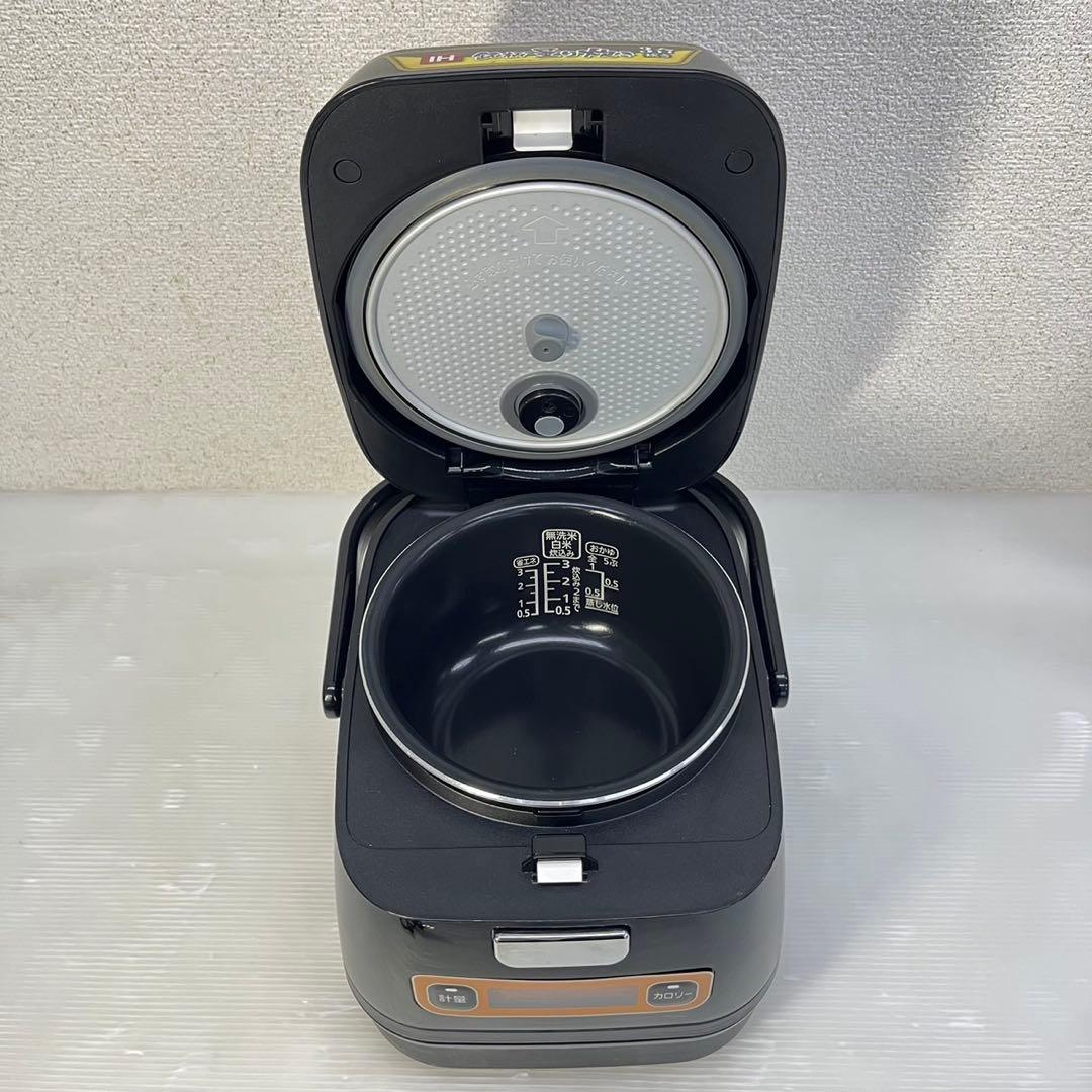 ☆アイリスオーヤマ IHジャー炊飯器☆3合炊き IHヒーター RC-1A30-B