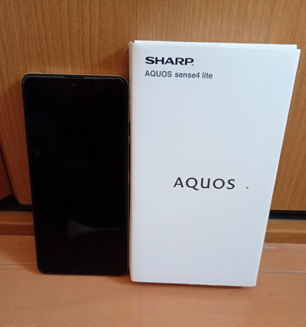 SHARP AQUOS sense4 lite ライトカッパー 本体