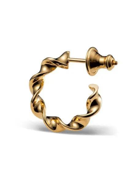 ゴールド　21mm　12サイズ　フープピアス　キャリアリング