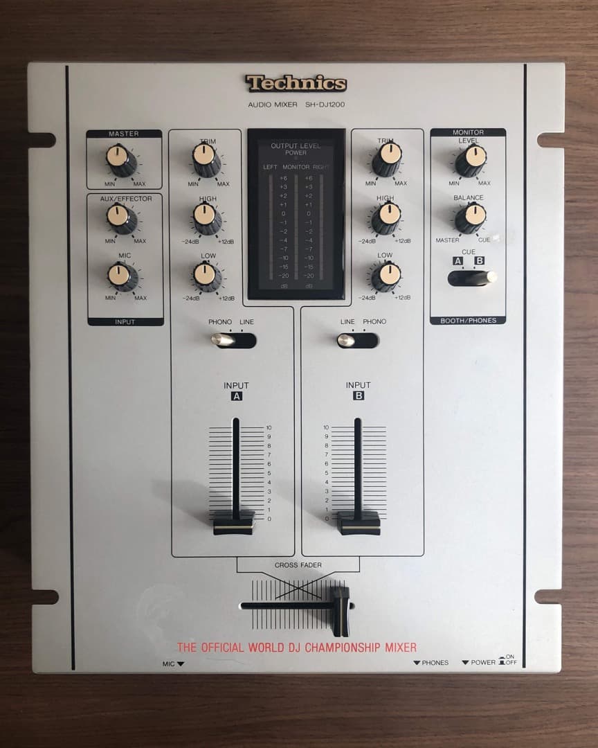 【orihekat】Technics SH-DJ1200 ミキサー③