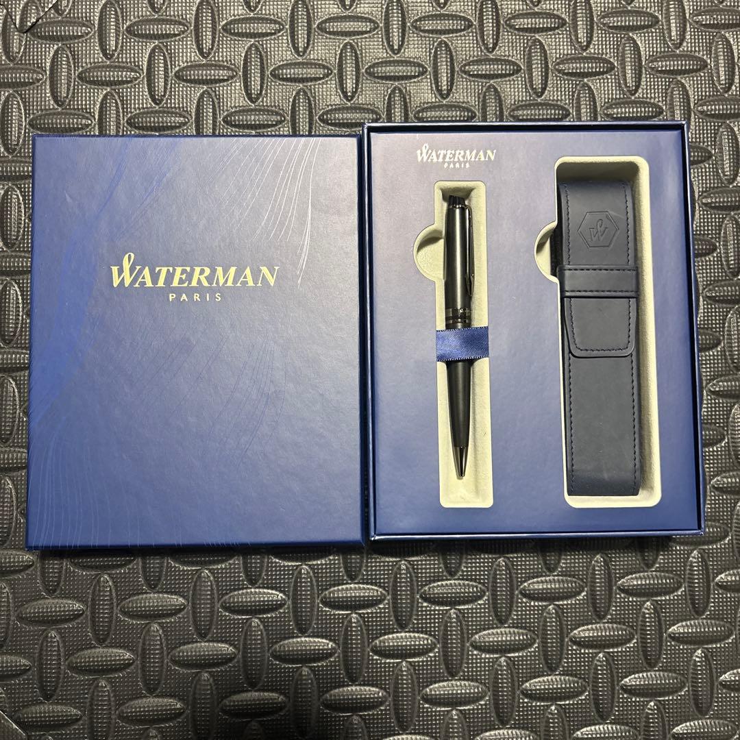 WATERMAN ボールペン本体 黒 ケース付き