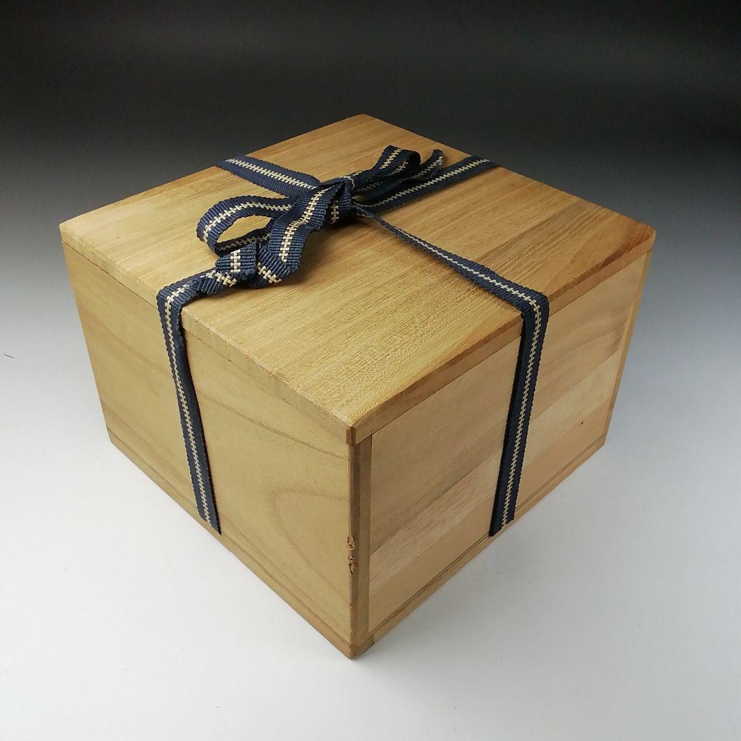 Ｔ１１８　茶碗　『粉引赤絵　茶碗』『小山路窯　江口勝美』　共箱　抹茶碗　茶道具