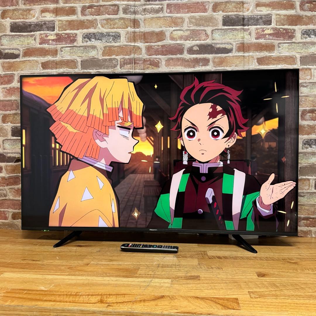 ハイセンス 50V型 液晶テレビ 4Kチューナー内蔵 50E6800 動画アプリ