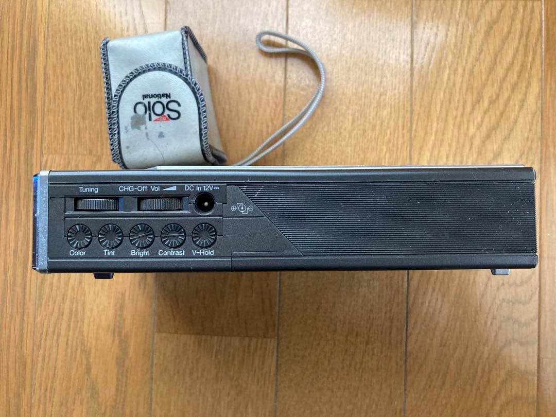 動作確認済み 映像確認済み ポータブルマイクロテレビ1984年製