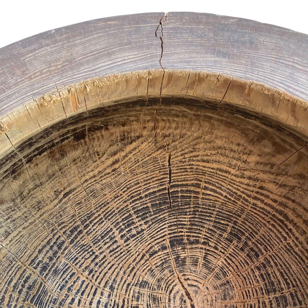 欅　ケヤキ　臼　杵セット　送料無料　直径55cm 高さ48cm 餅つき　正月