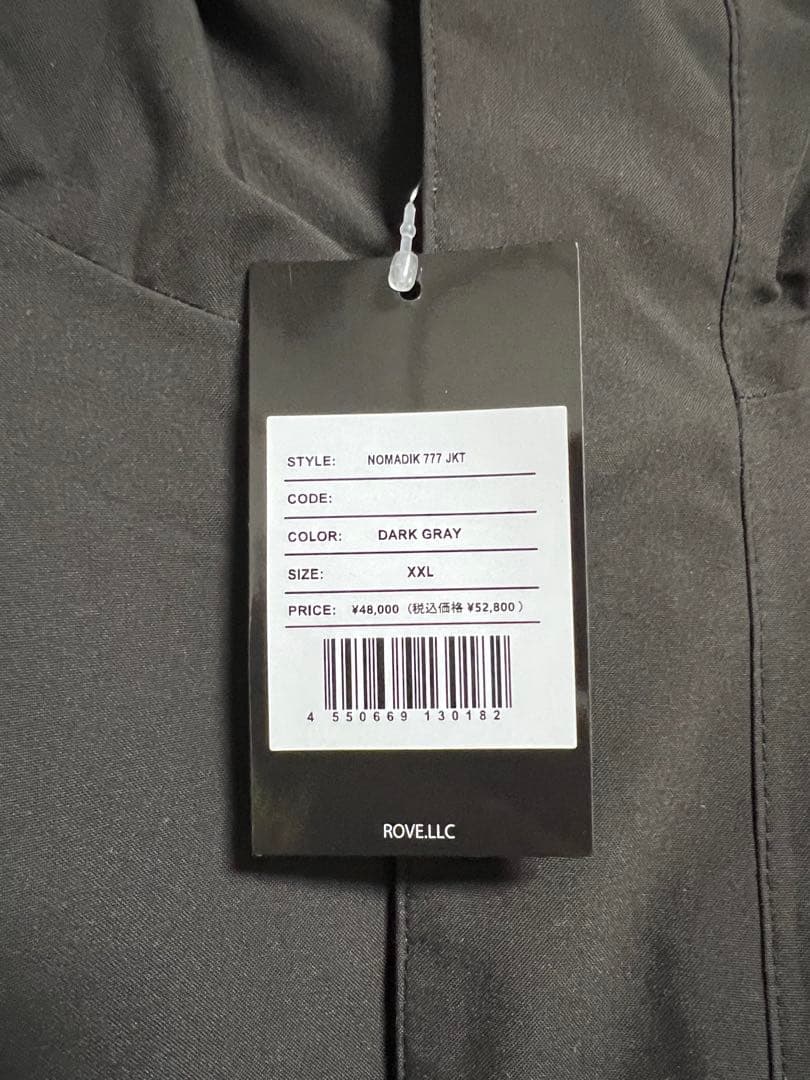NOMADIK ノマディック25/26モデル 777 JACKET