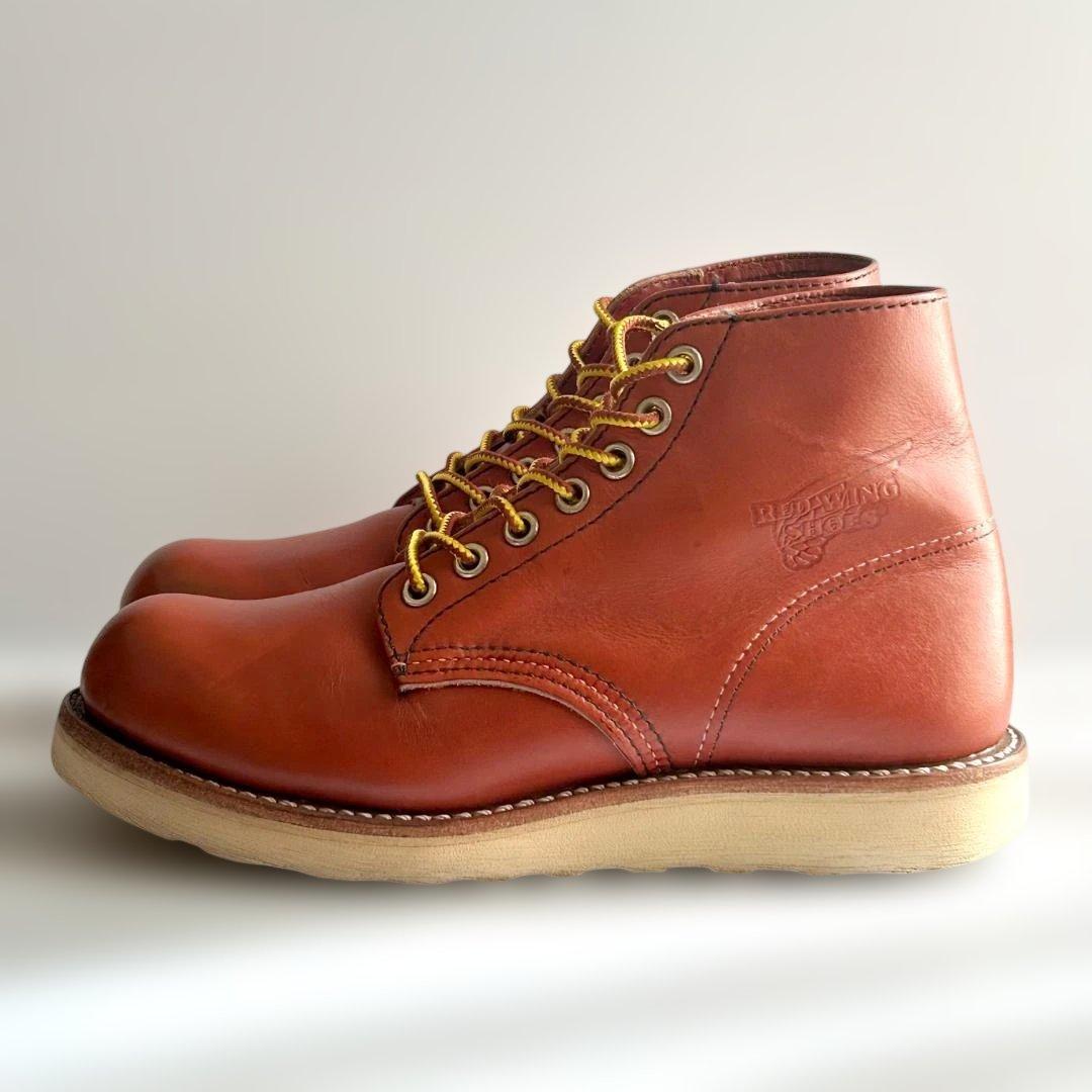 RED WING 8166 US4.5D プレーントゥ クラシックラウンド
