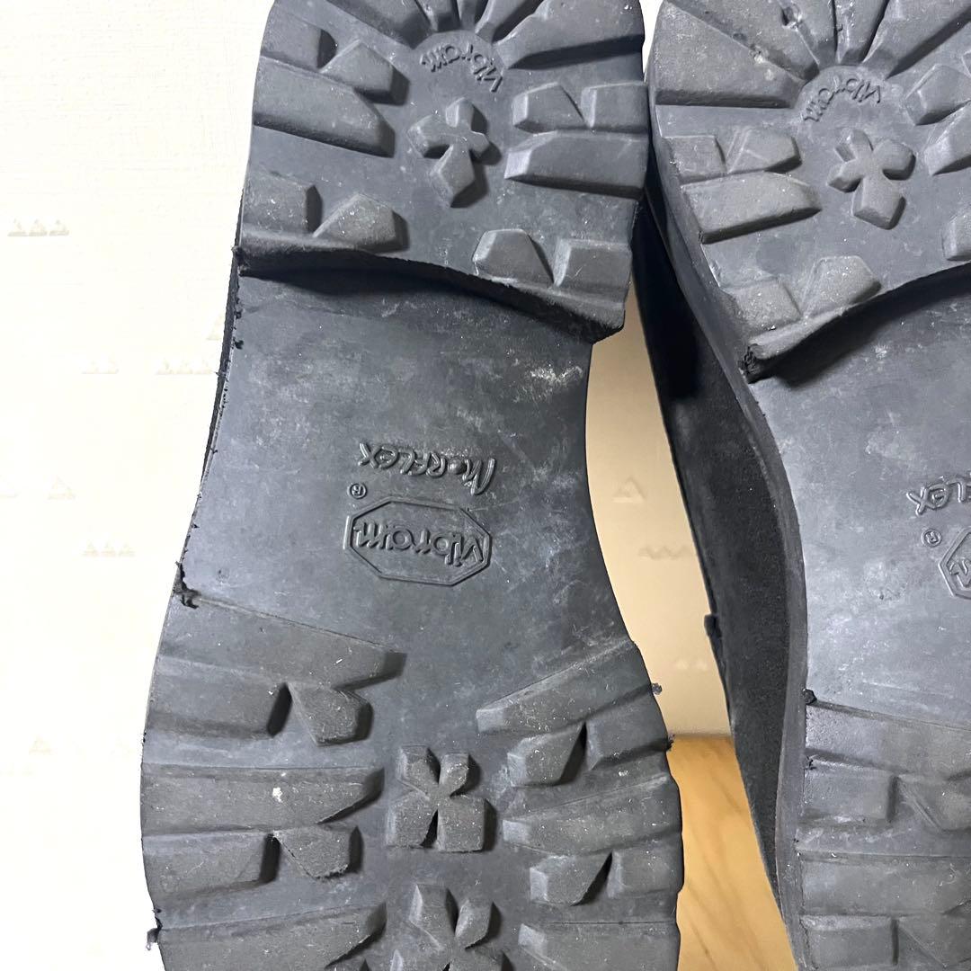 美品 イル モカシーノ スエード レザー ホースビット ローファー 黒