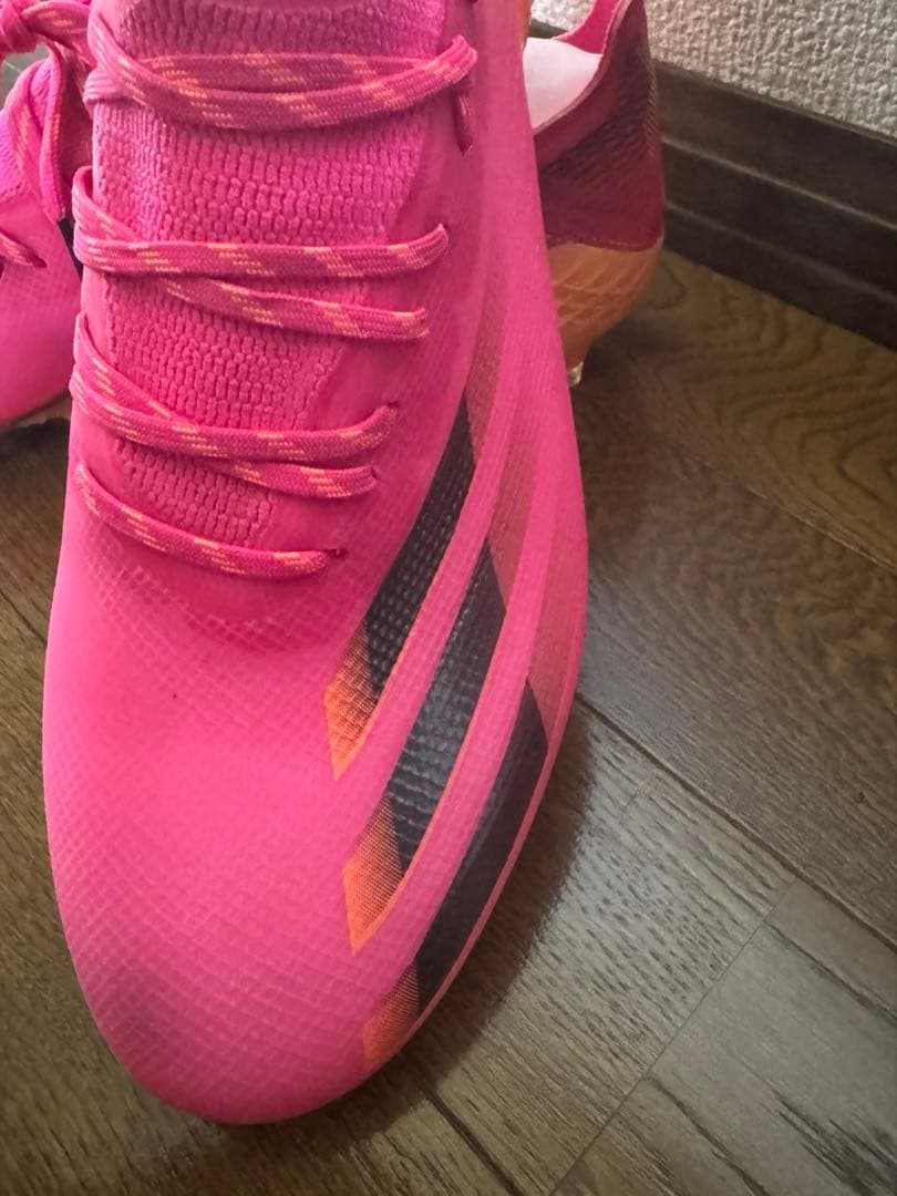 adidas Xゴースト1 FG / オレンジ×ピンク