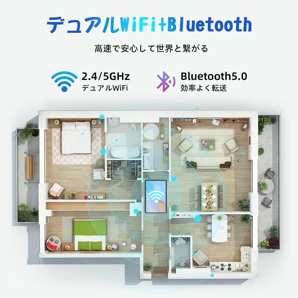 Android16 タブレット 10インチ　Gemini AI搭載　薄型軽量