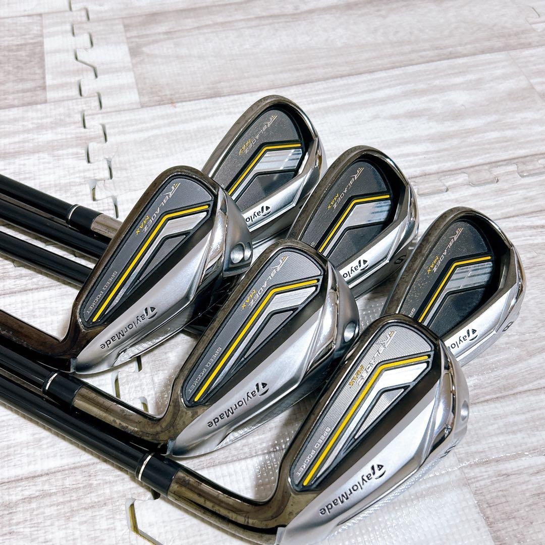 【美品】RBZ MAX メンズ ゴルフ アイアンセット 6本 R