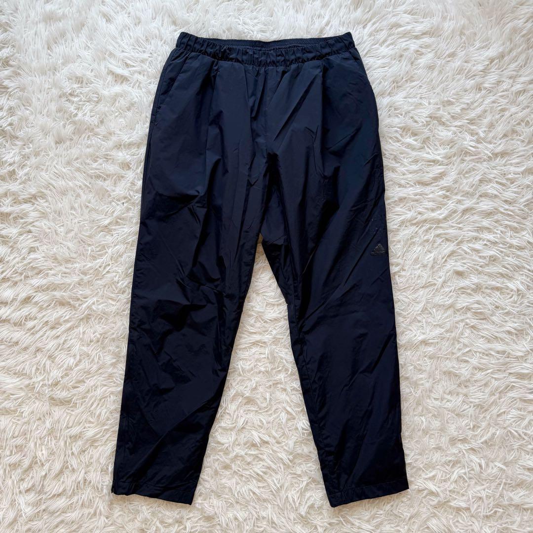 adidasアディダス セットアップ ナイロン CLIMASTORM ネイビーL