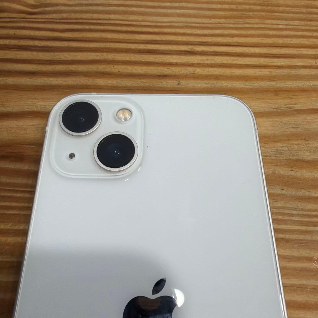 仏*君様 iPhone13 256g バッテリー100% 傷無し　白　スターライ